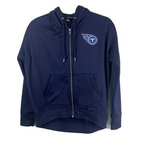 Under Armour Loose Tennessee Titans NFL Women's Full Zip Hoodie Size XS Football